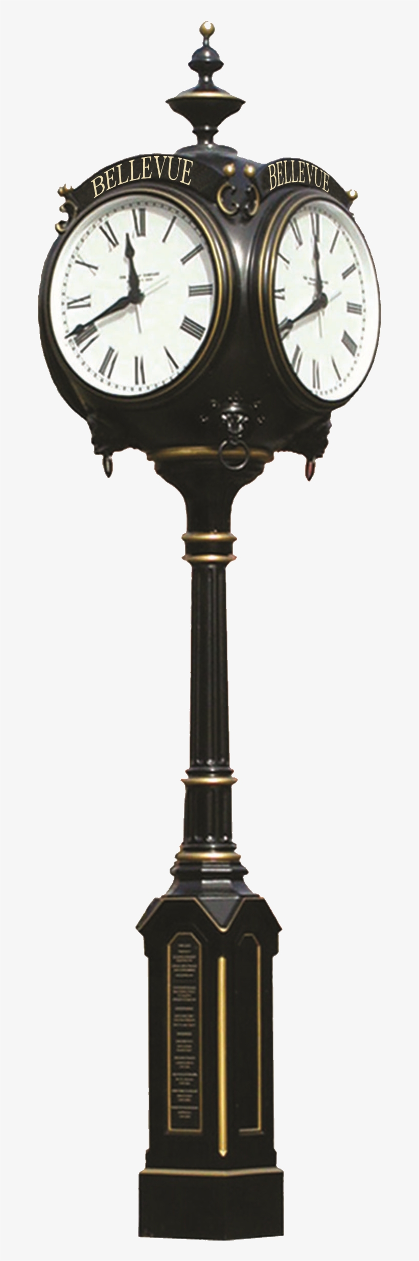 In An Effort To Make Enhancements To The Village's - Street Clock Png, transparent png #4521254