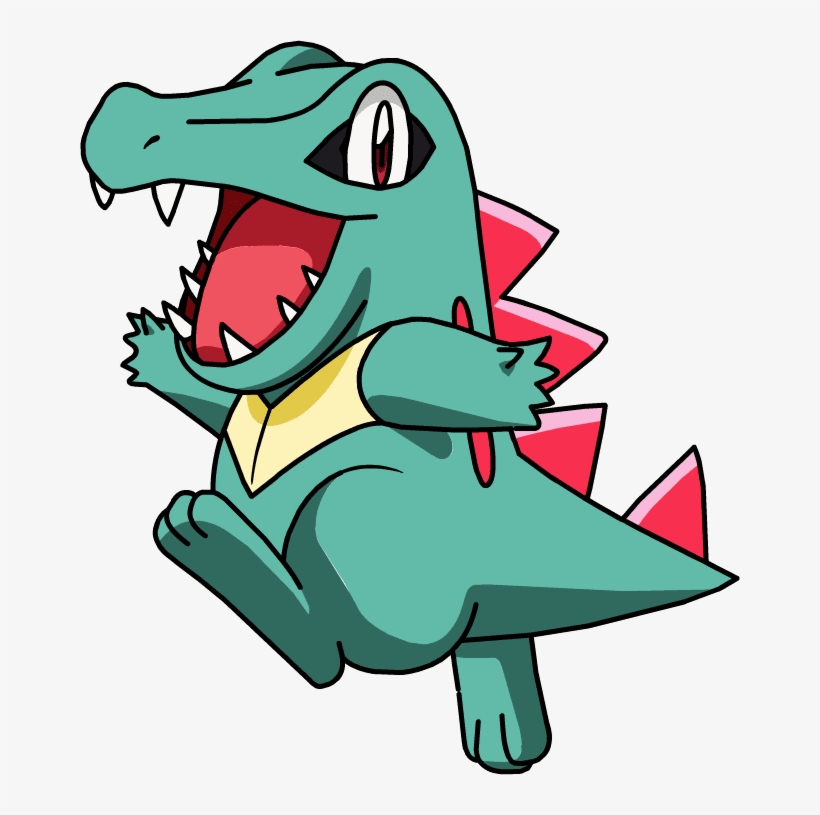 Quilava Só Foi Evoluir Durante A Liga De Sinnoh - Totodile In Love: A Valentine's Day Sticker Storybook, transparent png #4521314