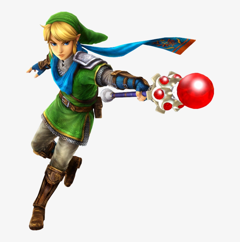 Magic Rod - Hyrule Warriors Link Fire Rod, transparent png #4522207
