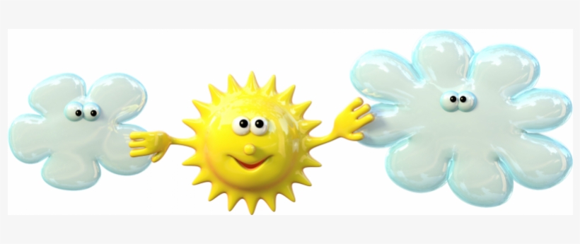 Next - Stickers Soleil Et Nuages, transparent png #4522262