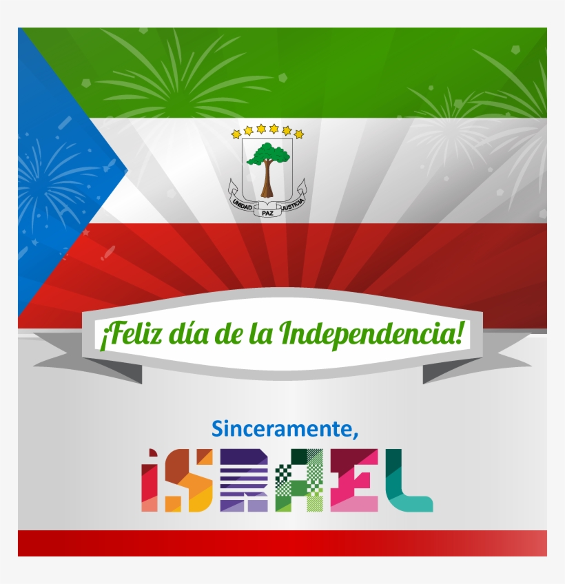 12 Oct - Equatorial Guinea Flag, transparent png #4522762
