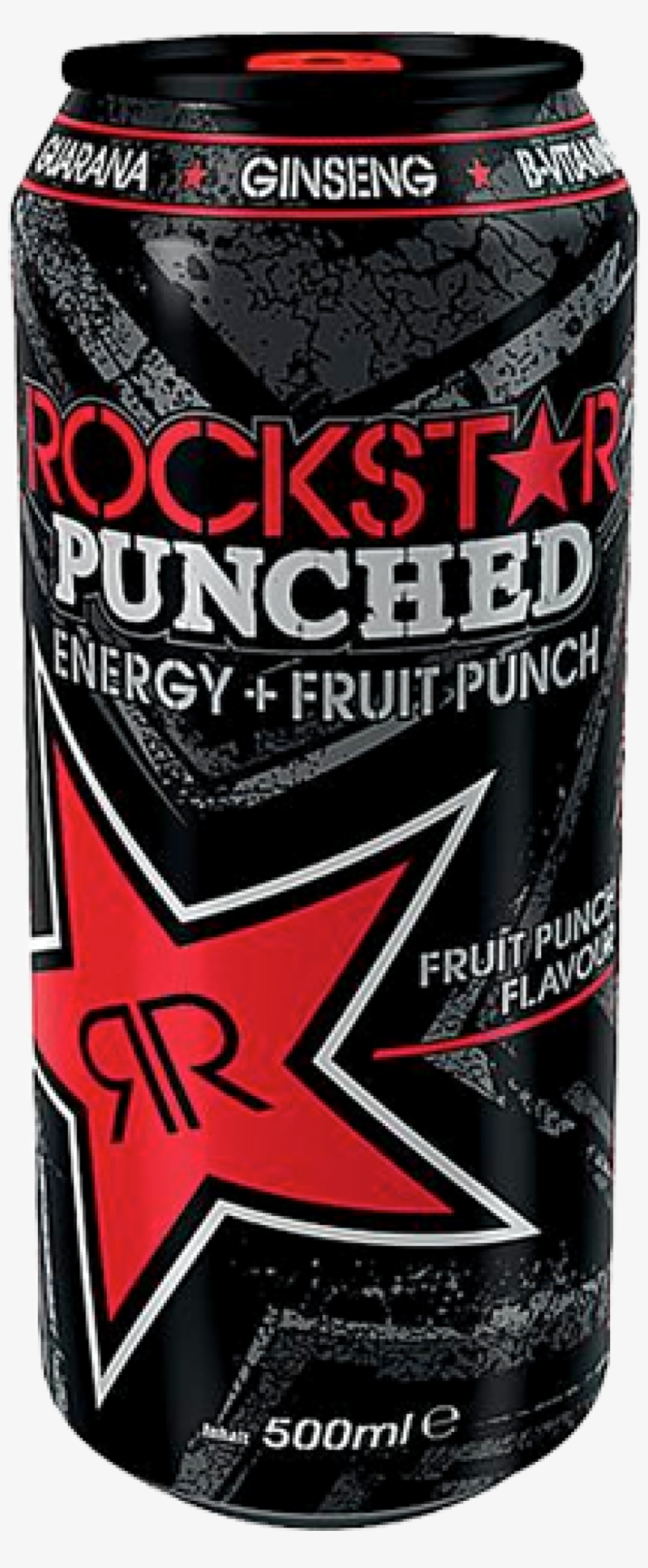 Rockstar Punched Energy Fruit Punch 05 Liter - Rockstar Drink Fruit Punch, transparent png #4522879