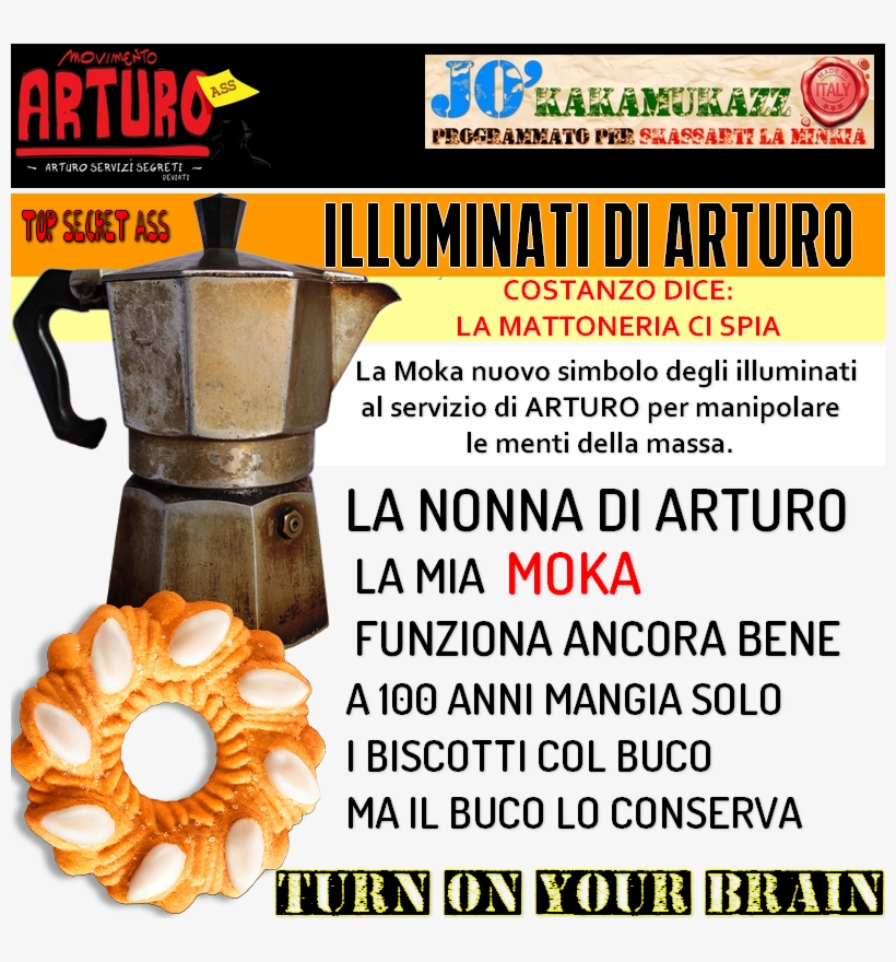 #illuminati Di #arturo La Nonna Di Arturo E I Suoi - Doria Bucaneve Cookies 14 Oz, transparent png #4523000