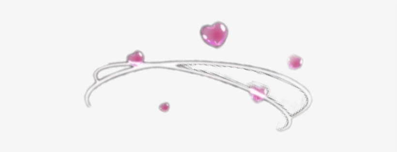 Hearts Headband Pink Pinky Kawaii Cutenessoverloadstick - Body Jewelry, transparent png #4523259