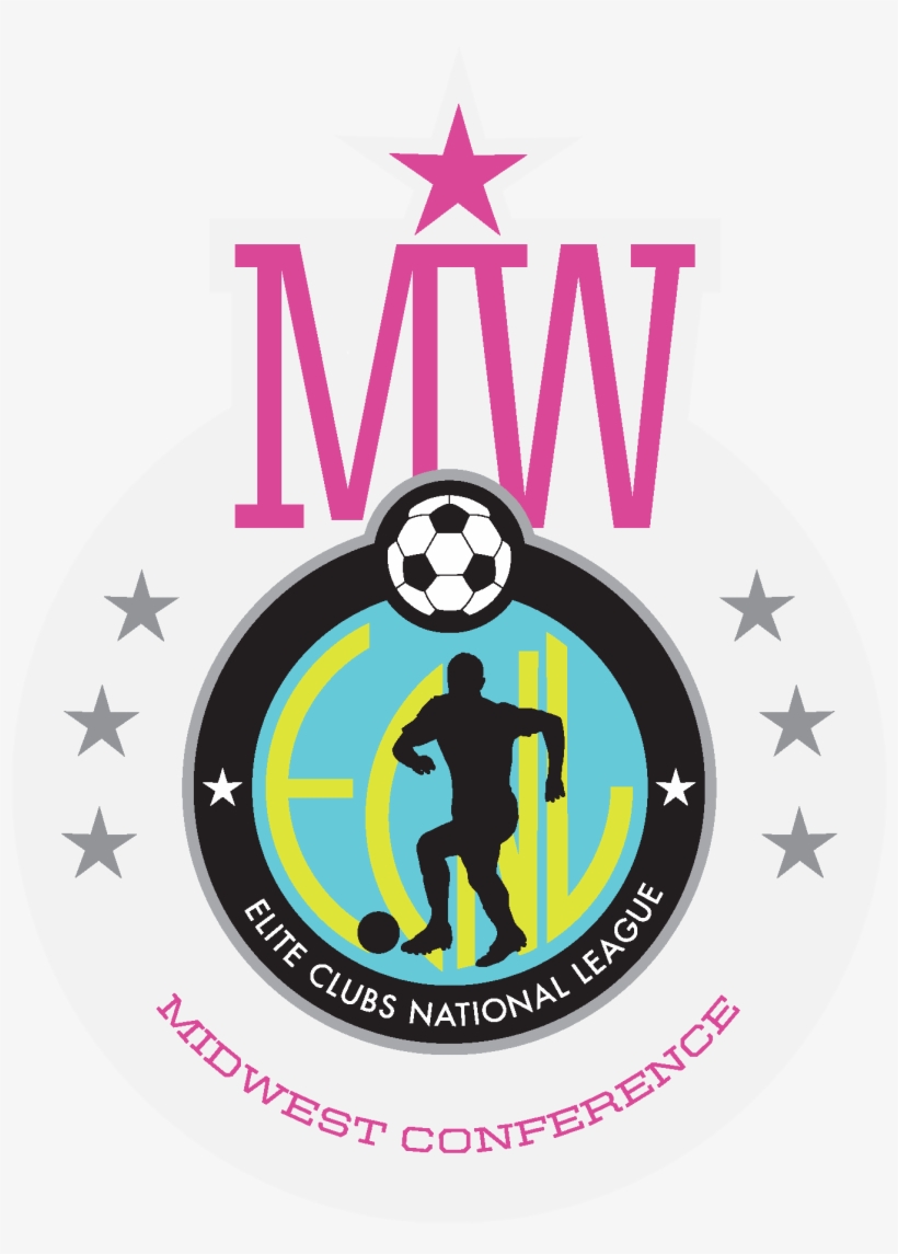 Ecnl Boys Midwest Conference Logo - 2018 Ecnl Mid Atlantic Conference, transparent png #4523323