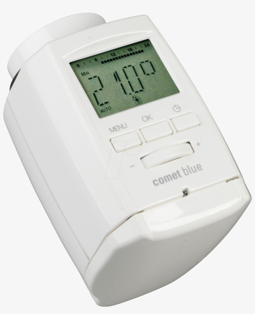Eurotronic Comet Blue Energy-saving Controller Eurotronic - Comet Radiator Thermostat, transparent png #4523326