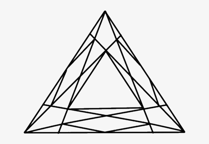Triangle Line Png - Gemstone, transparent png #4523597