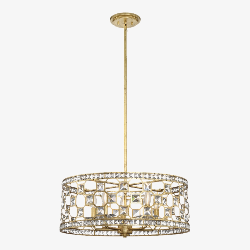 These Grisella “crystal” Chandeliers Were The Deal - Willa Arlo Interiors Bottorff 5-light Drum Pendant, transparent png #4523808