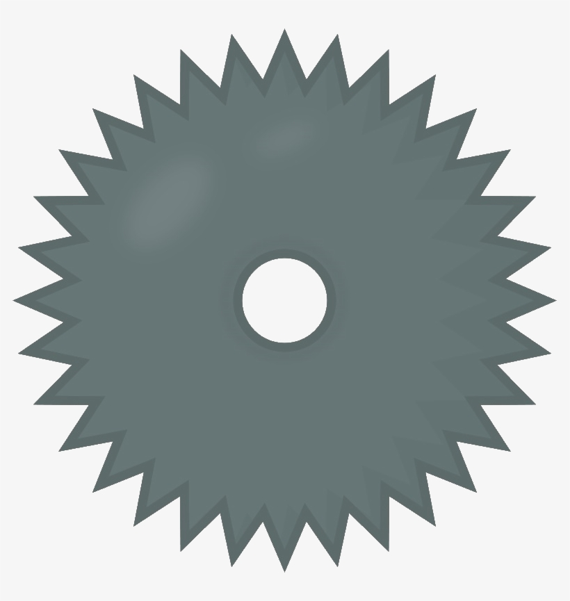 Saw Blade V2 - Dji Focus Extended Motor Gear (mod 0.8), transparent png #4524018