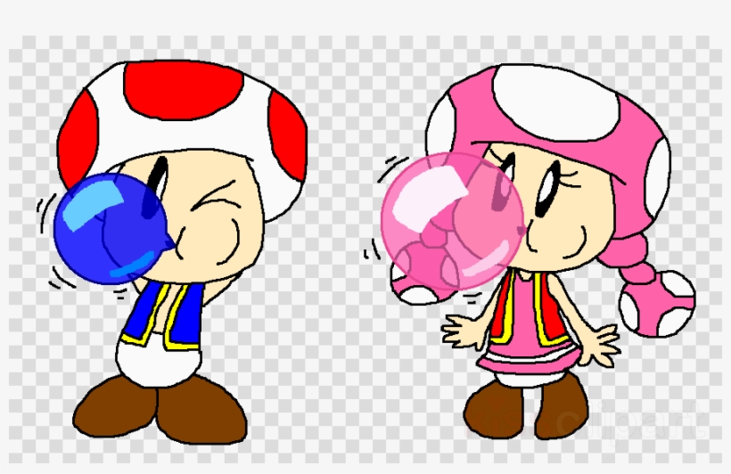Download Toad Clipart Toad Luigi Mario Character Pink - Toadette Bubb, transparent png #4524566