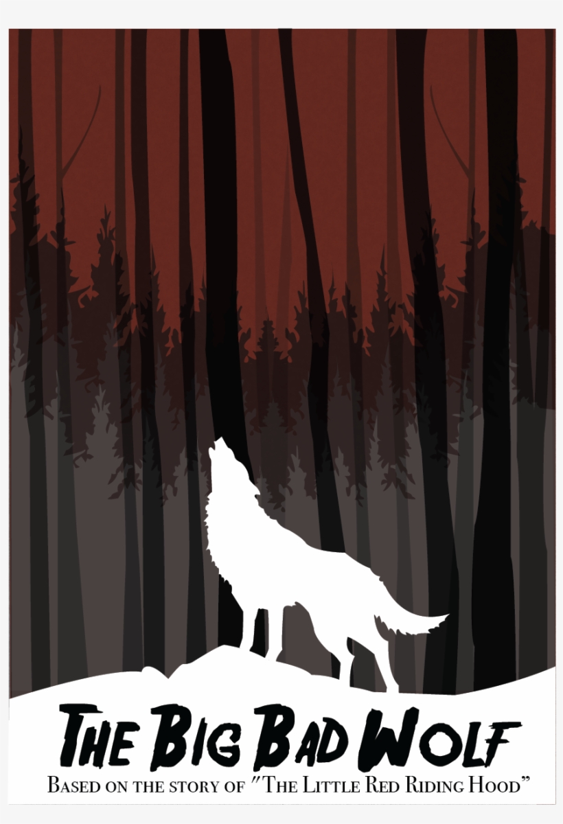 Little Red Riding Hood - Poster, transparent png #4525493