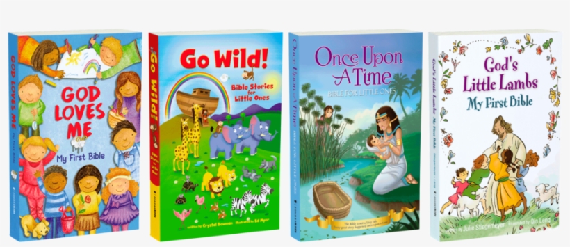 Easterboardbks 3d Group - God's Little Lambs, My First Bible, transparent png #4526193