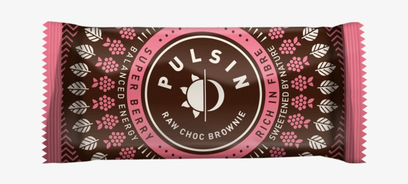 Protein Superberry Brownie - Pulsin Raspberry And Goji, transparent png #4528119