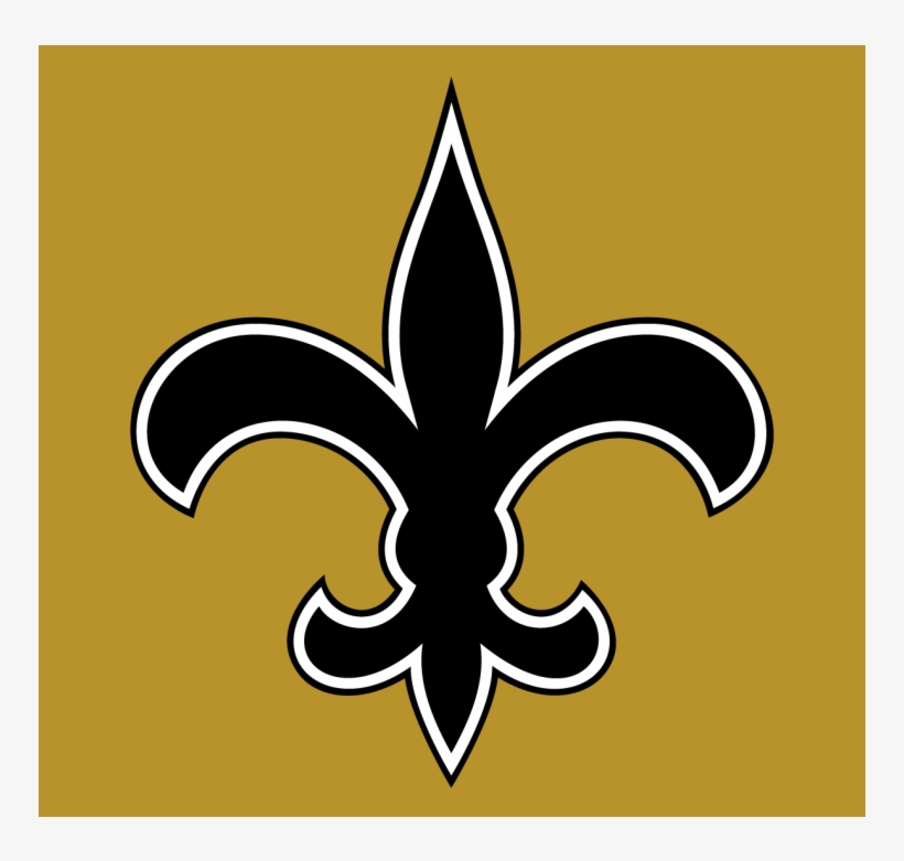 New Orleans Saints Iron Ons - New Orleans Saints Logo, transparent png #4529308