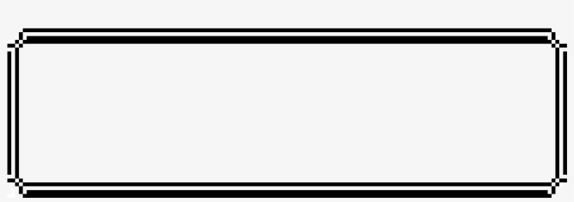 Pokemon Dialog Box - Pixel Art, transparent png #4529843