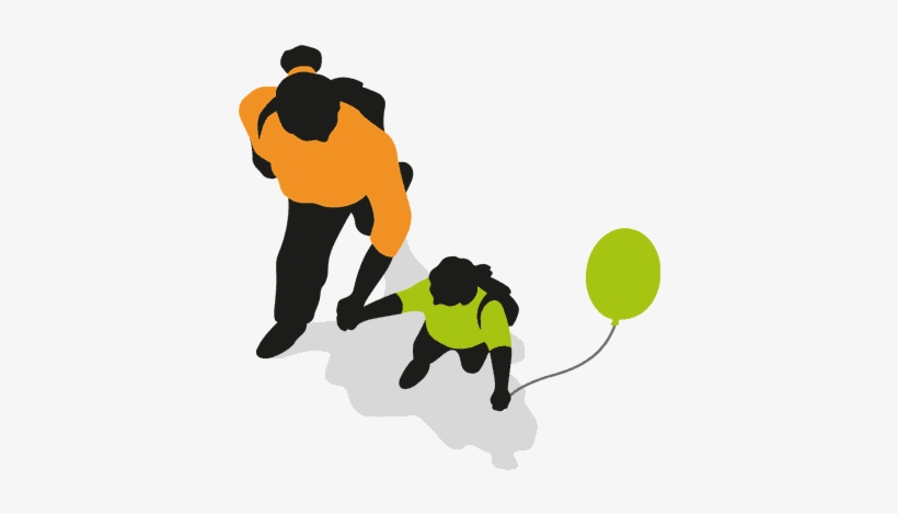 Parent And Child Walking Png - Child, transparent png #4530747