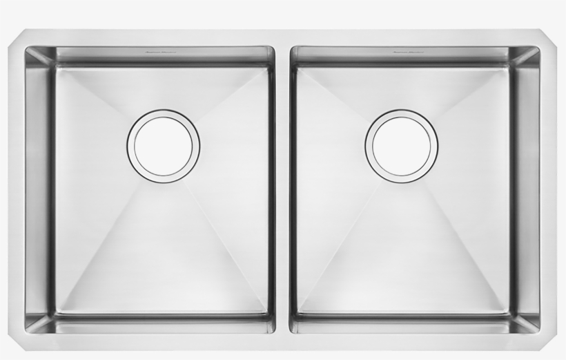 Pekoe Undermount Double Bowl Kitchen Sink With Included - American Standard 18db.9291800.075 Pekoe Kitchen Sink, transparent png #4530968