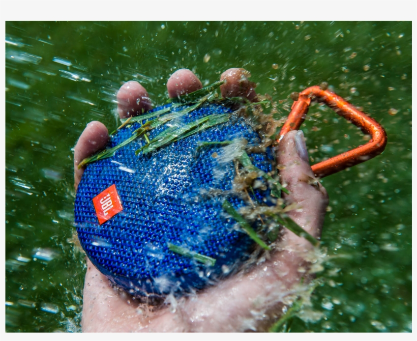 Jbl Clip - Jbl Clip 2 Waterproof Portable Bluetooth Speaker, transparent png #4531384