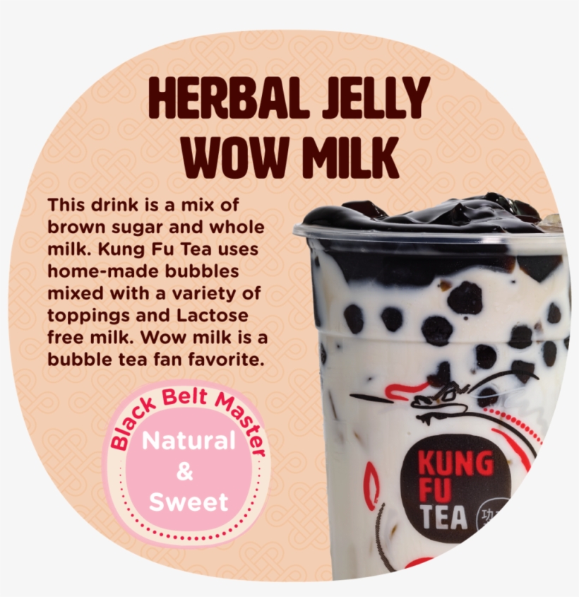 Herbalback - Kung Fu Tea Toppings, transparent png #4531675