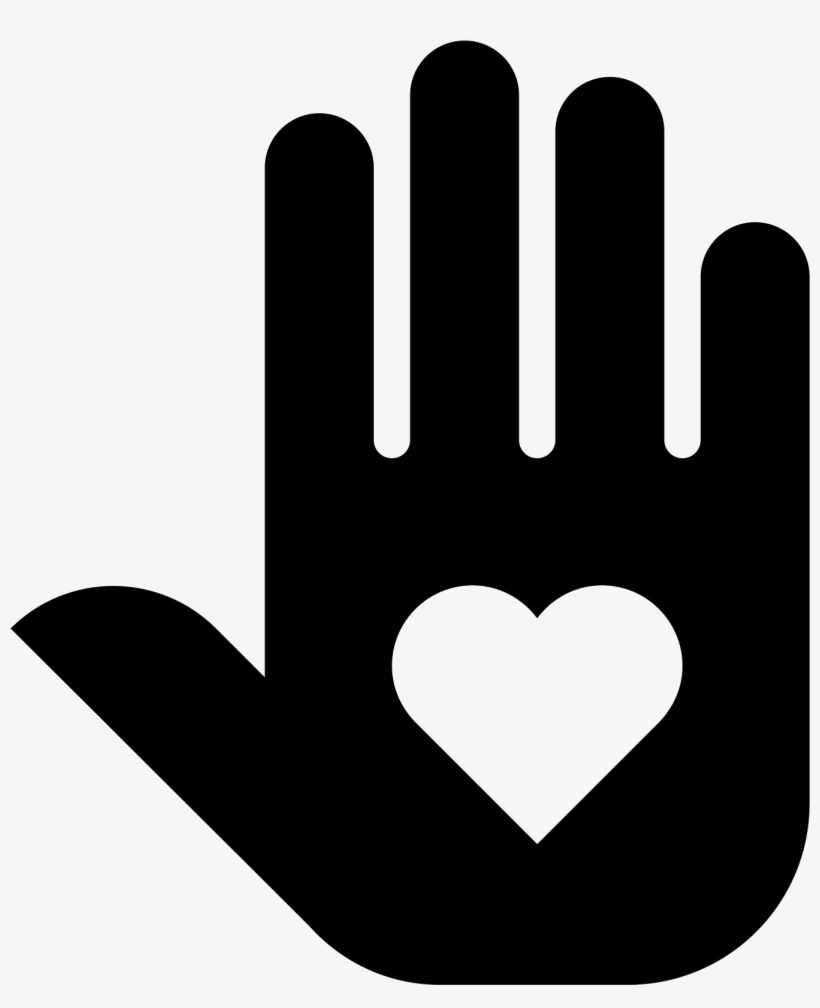 This Is A Picture Of A Right Hand With It's Fingers - Volunteering Icon, transparent png #4532159