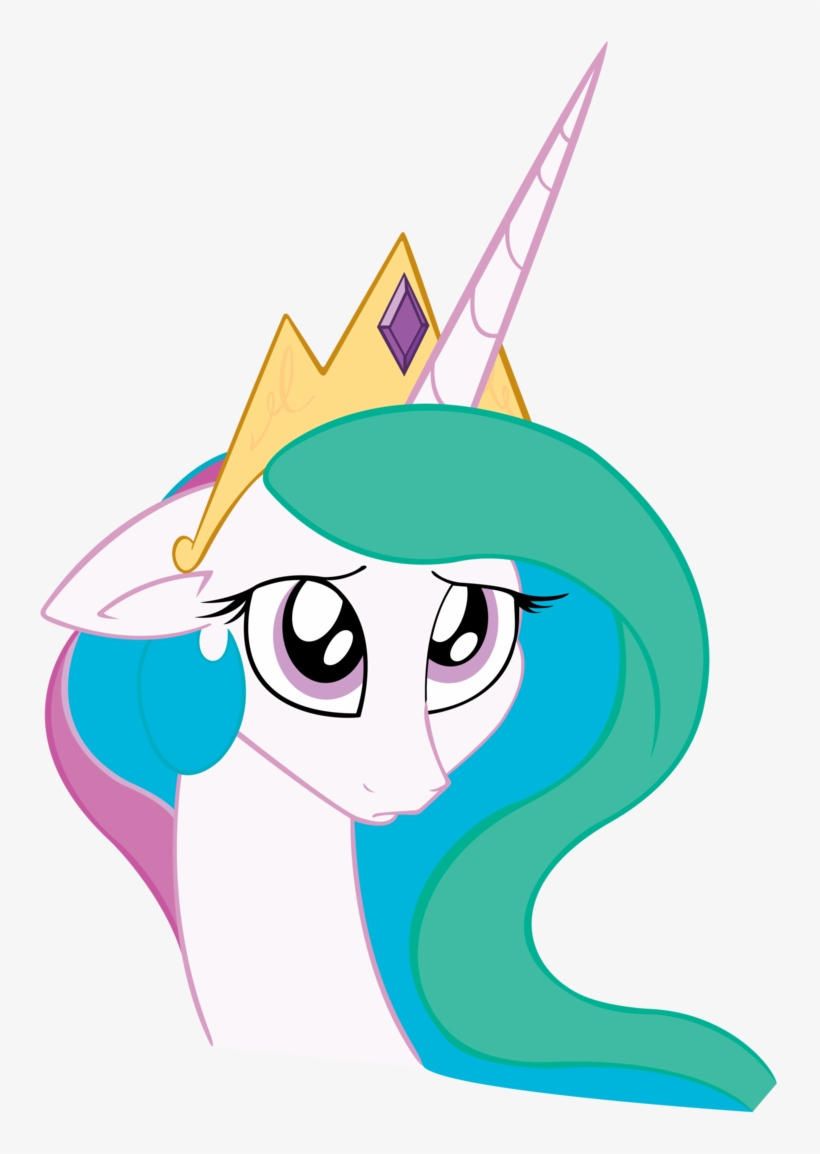 Princess Celestia Twilight Sparkle Derpy Hooves Pony - Mlp Transparent Face Celestia, transparent png #4532965