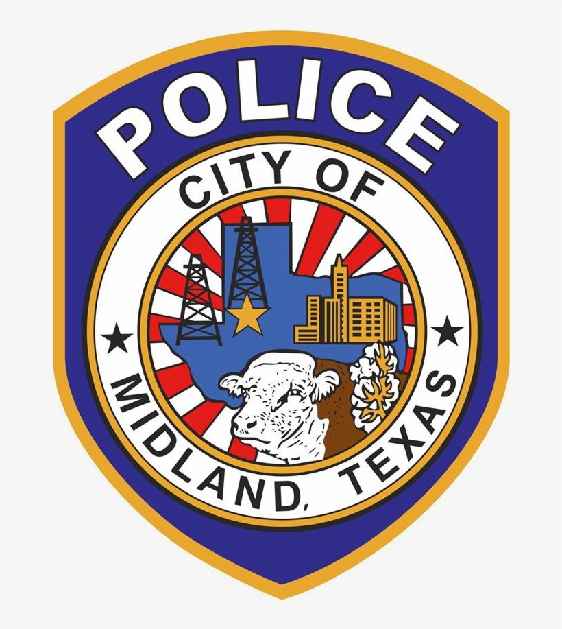 Bustin' For Badges Board Of Directors - Midland Police Department Logo, transparent png #4534213
