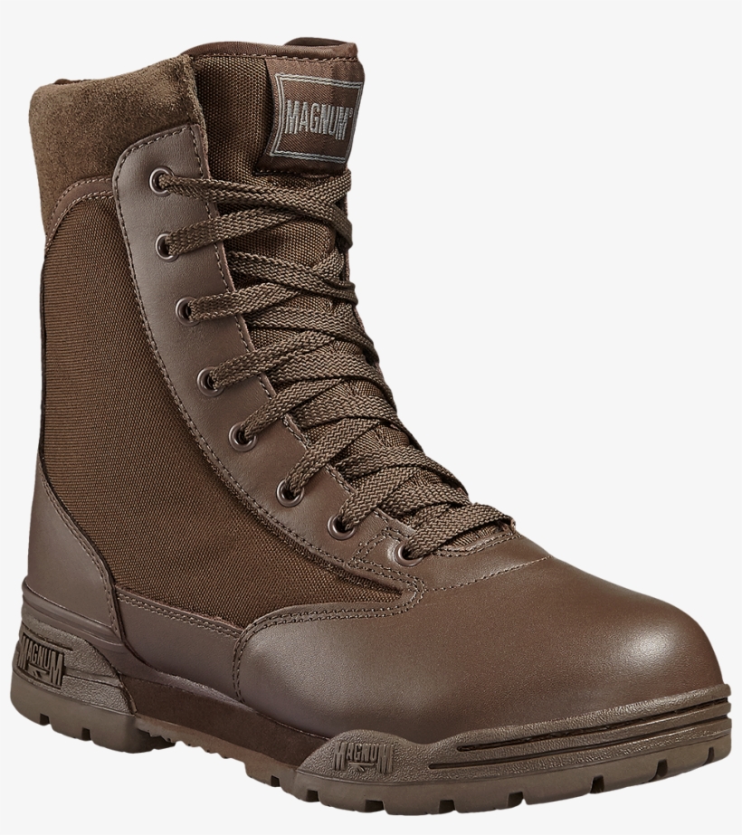 Two New Brown Sheriff Boots - Work Boots, transparent png #4534392