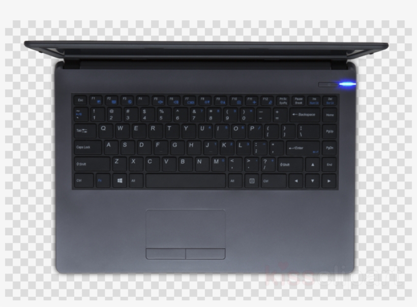 Laptop Top Png Clipart Computer Keyboard Hp Elitebook - Corbatin Png, transparent png #4534456