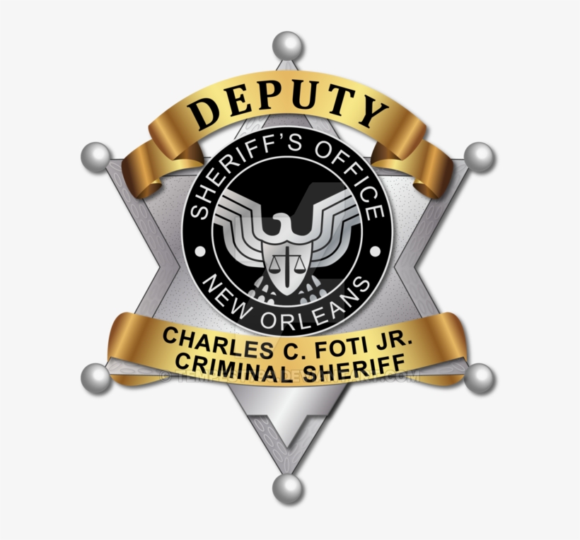 Sheriffs Badge Png - Orleans Parish Sheriff's Office, transparent png #4534462