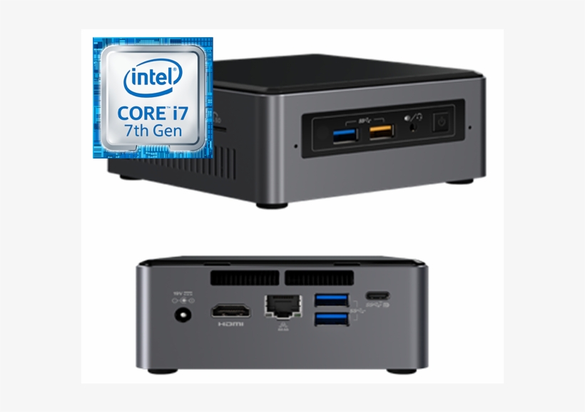Nuc 7 X4 Copy - Intel Core I7-7700 - Boxed, transparent png #4534889