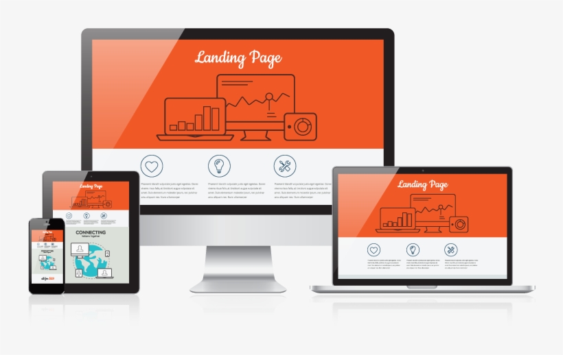 Landing Page Works As Your First Impression To Your - Landing Page, transparent png #4534944
