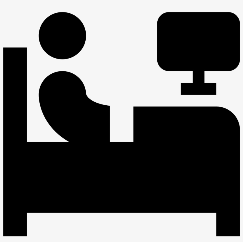 The Image Is Of A Person Sitting Up In Bed - Graphic Design, transparent png #4537275