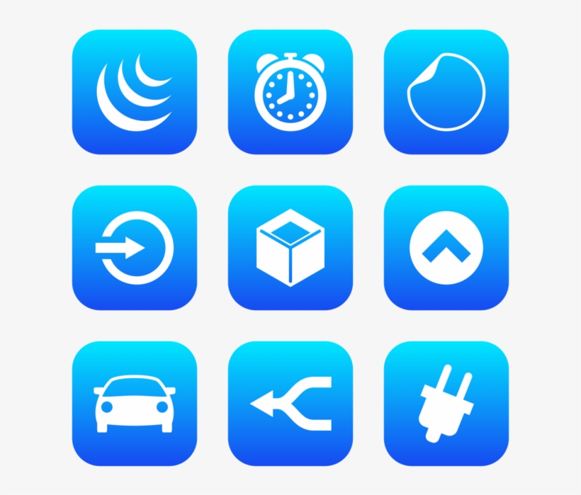 Raphael Icon In Style Flat Rounded Square White On - Overtøj Pictogram, transparent png #4537328