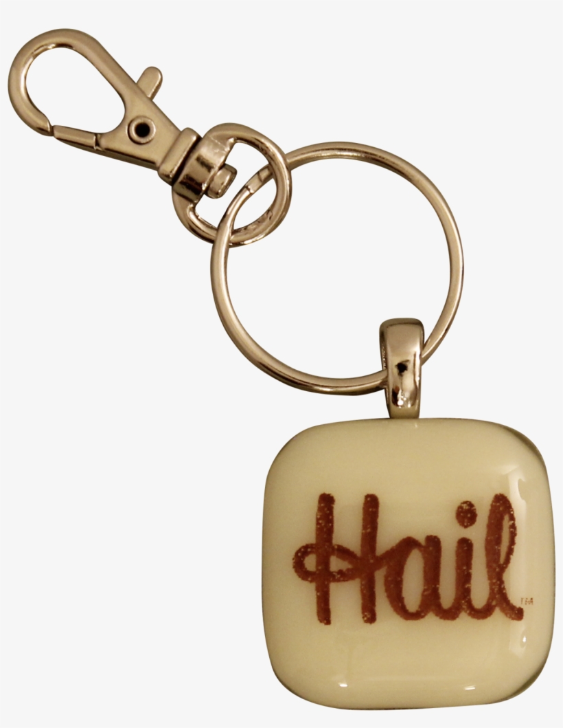 University Of Michigan Hail Michigan Glass Key Chain - Michigan, transparent png #4538267