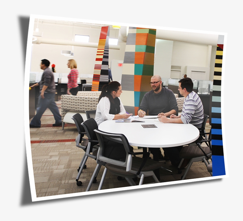 Open, Collaborative Hq In The Heart Of The Silicon - Interior Design, transparent png #4538326