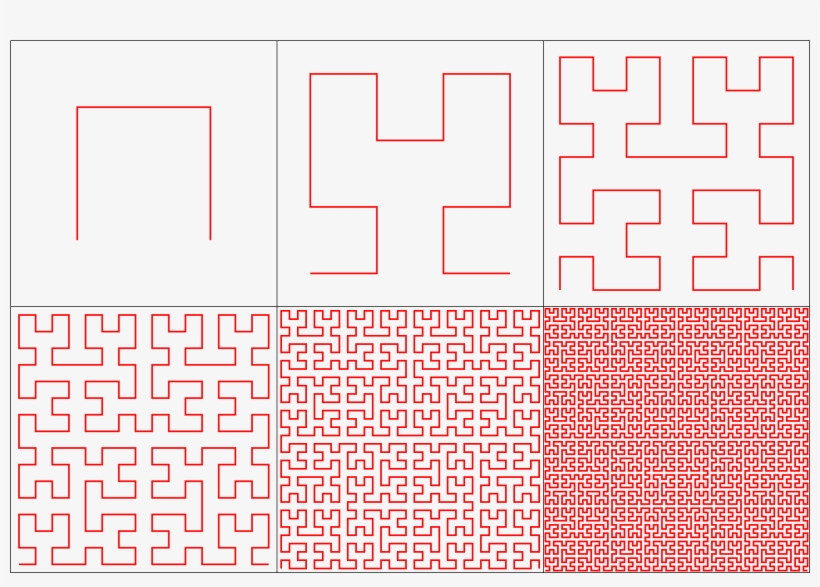 File - Hilbert Curve - Svg - Hilbert Curve, transparent png #4538379
