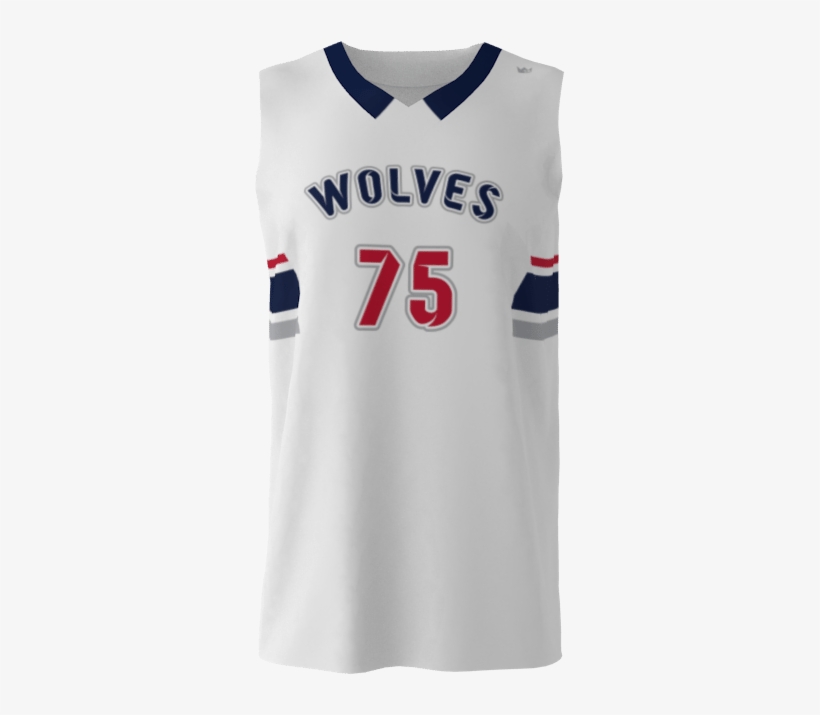 Wolves Custom Dye Sublimated Basketball Uniform - Basketball, transparent png #4538748