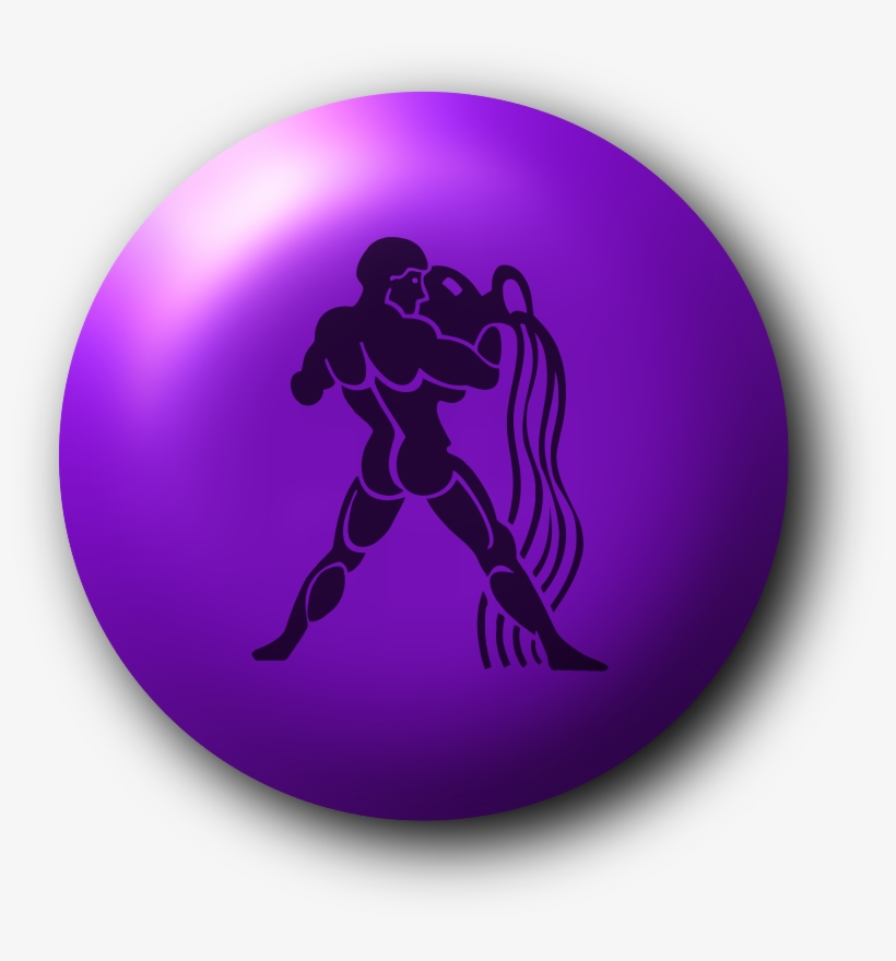 Medium Image - Aquarius Sign Png, transparent png #4539926