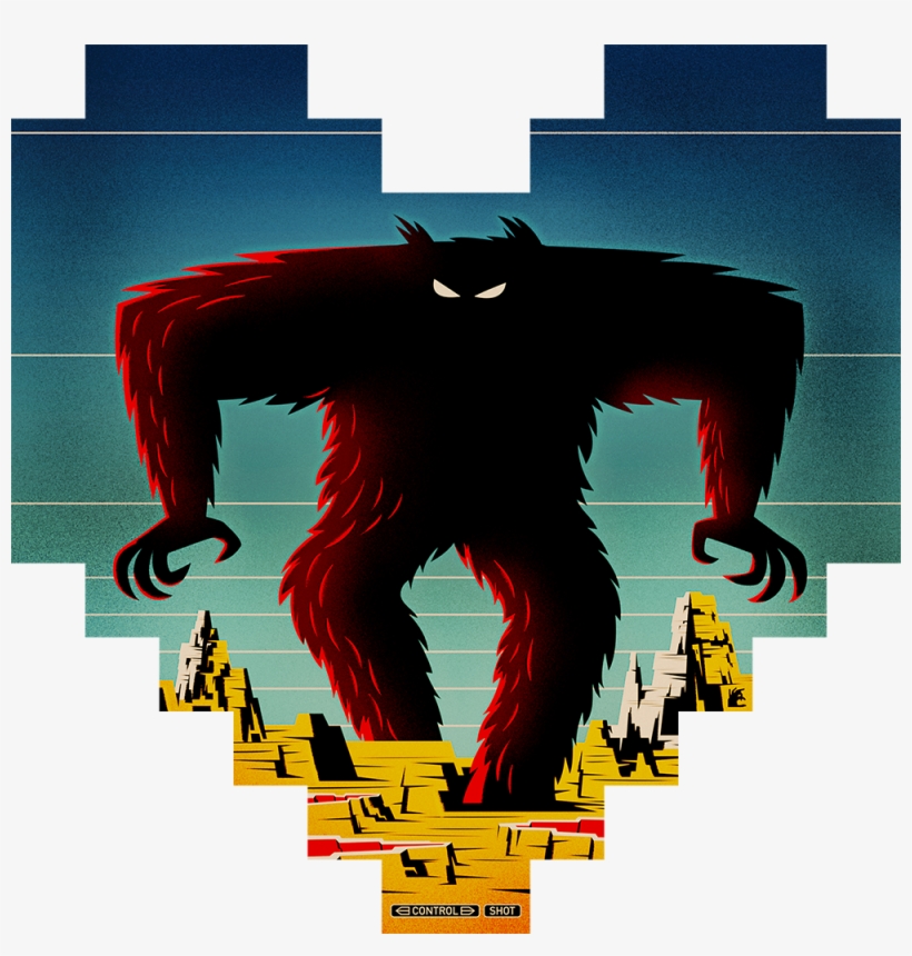 Part Of The Pixel Hearts Show At Gallery - Poster, transparent png #4540363