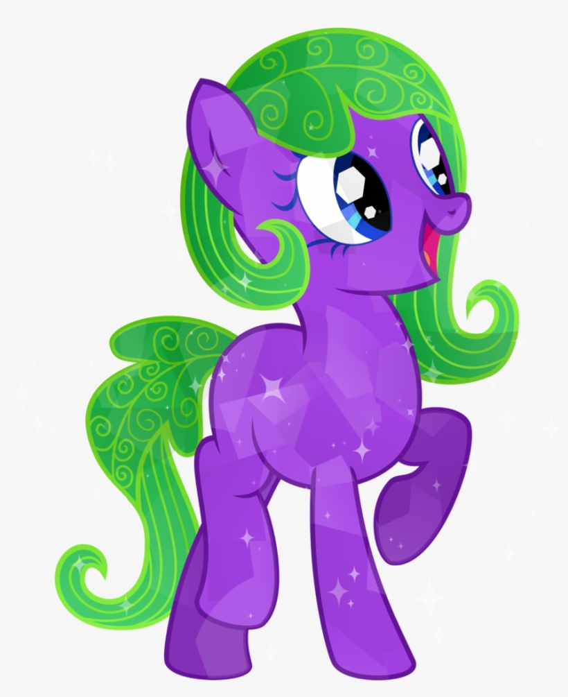 Tacobender, Blue Eyes, Commission, Crystal Pony, Cute, - Illustration, transparent png #4540440