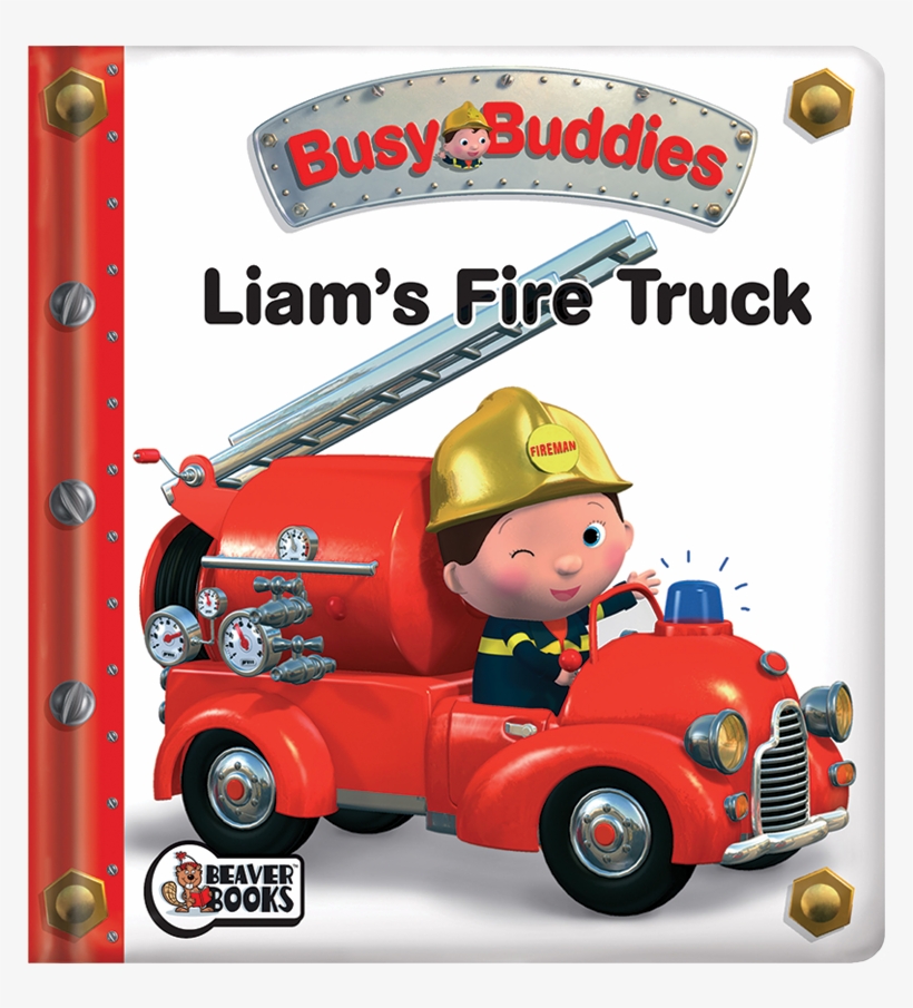 Liam's Fire Truck - Le Camion De Leon, transparent png #4540797