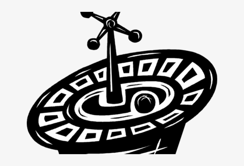 Roulette Wheel Clipart Illustrator - Clip Art, transparent png #4541083