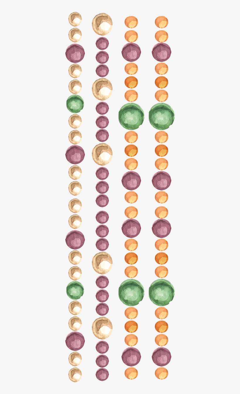 Lámina Stickers Perlas Acuarela - Money, transparent png #4541658