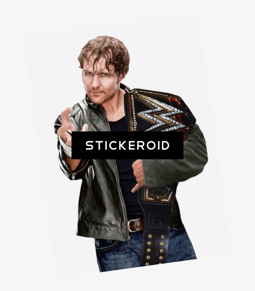 Dean Ambrose Leather With Belt - Wwe - Ambrose (tazza) Merchandise, transparent png #4542086