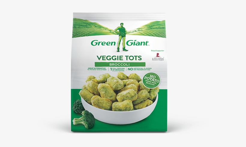 Green Giant® Broccoli Veggie Tots - Green Giant Broccoli Tots, transparent png #4542877