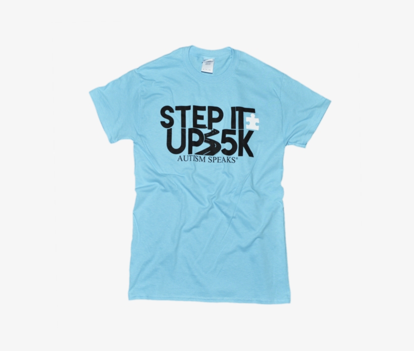 Alpha Xi Delta Blue Autism Stepitup - Active Shirt, transparent png #4543327