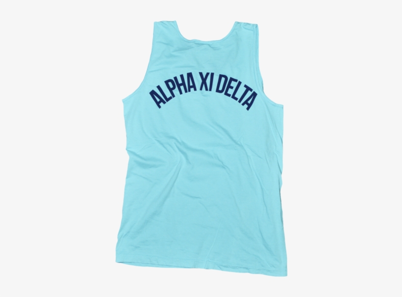 Alpha Xi Delta Autismspeaks Puzzle Tank Back - Active Tank, transparent png #4543612