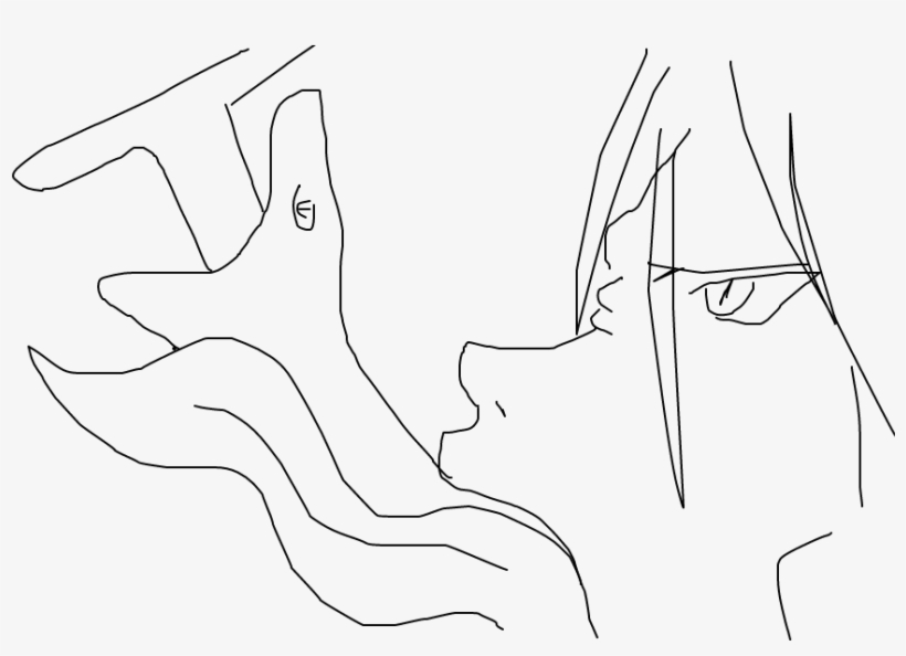 Orochimaru - Line Art, transparent png #4543680