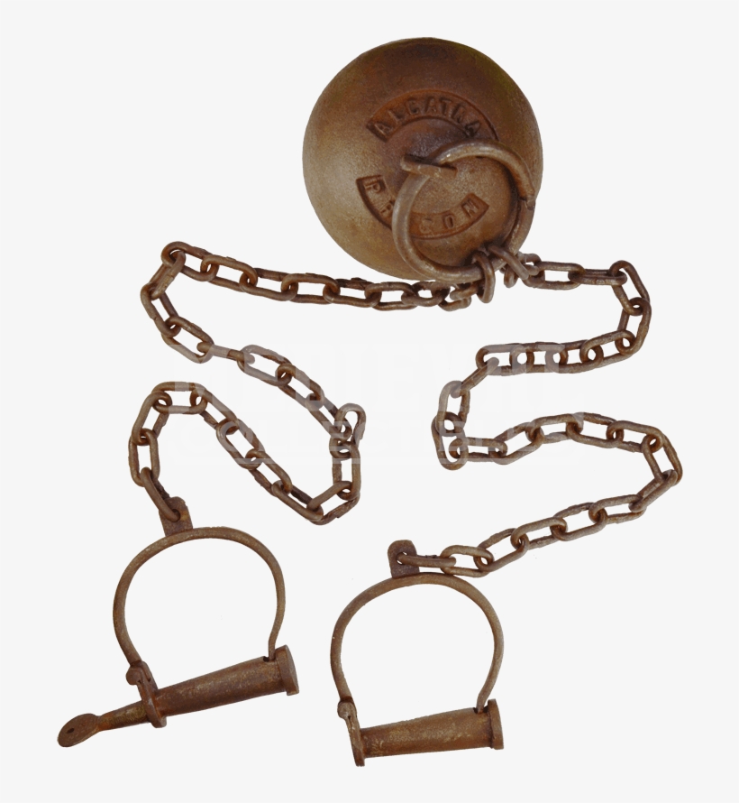 Ball And Chain From Alcatraz, transparent png #4543744