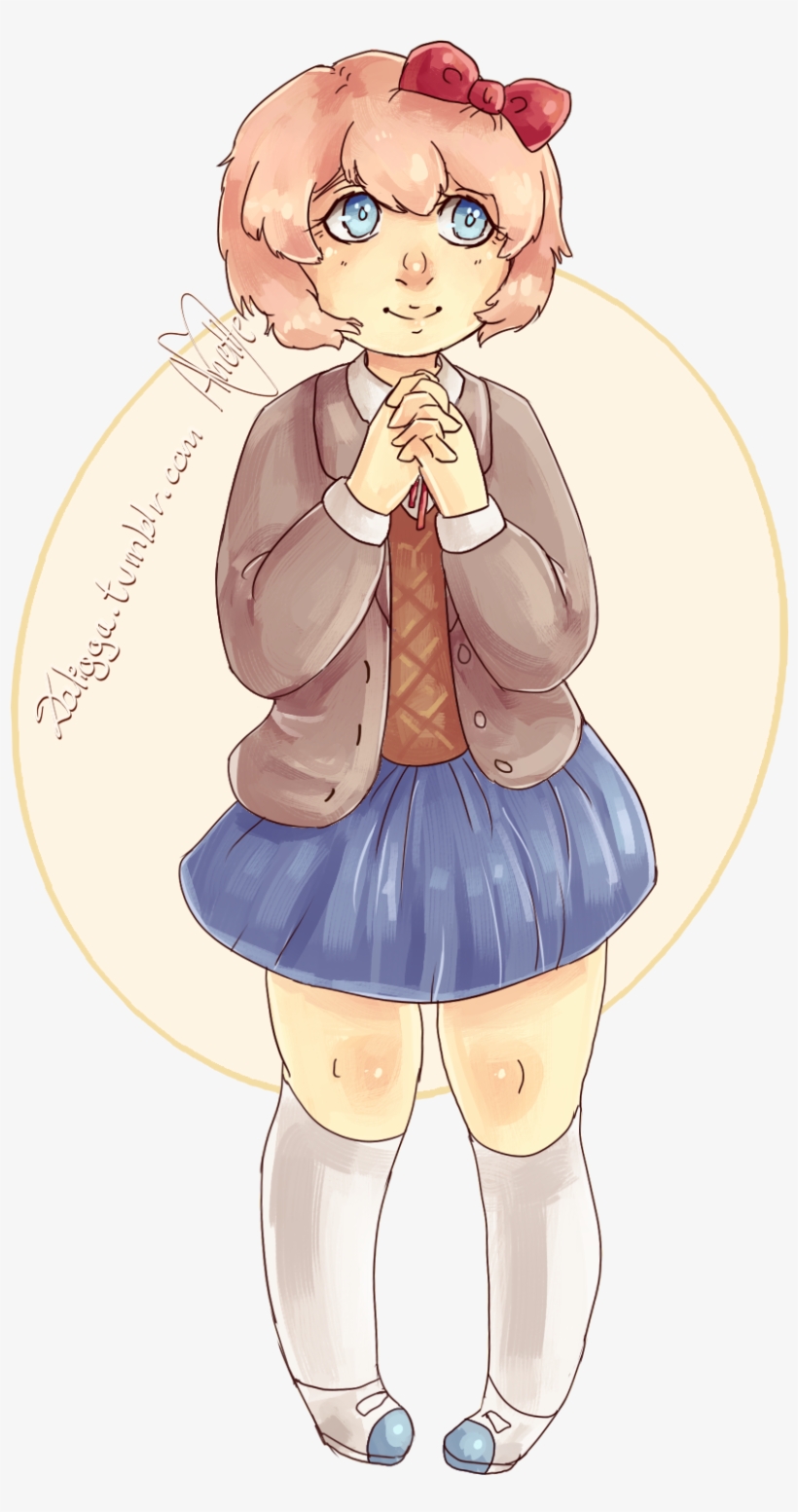 Ddlc Ddlc Fan Art Ddlc Fanart Natsuki Doki Doki Literature - Cartoon, transparent png #4543952